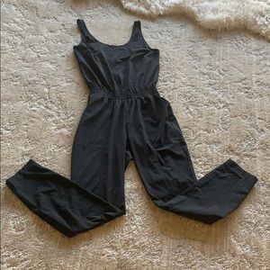 Athleta black jumpsuit